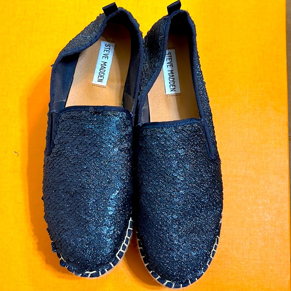 Steve Madden Sequin Platform Shoes